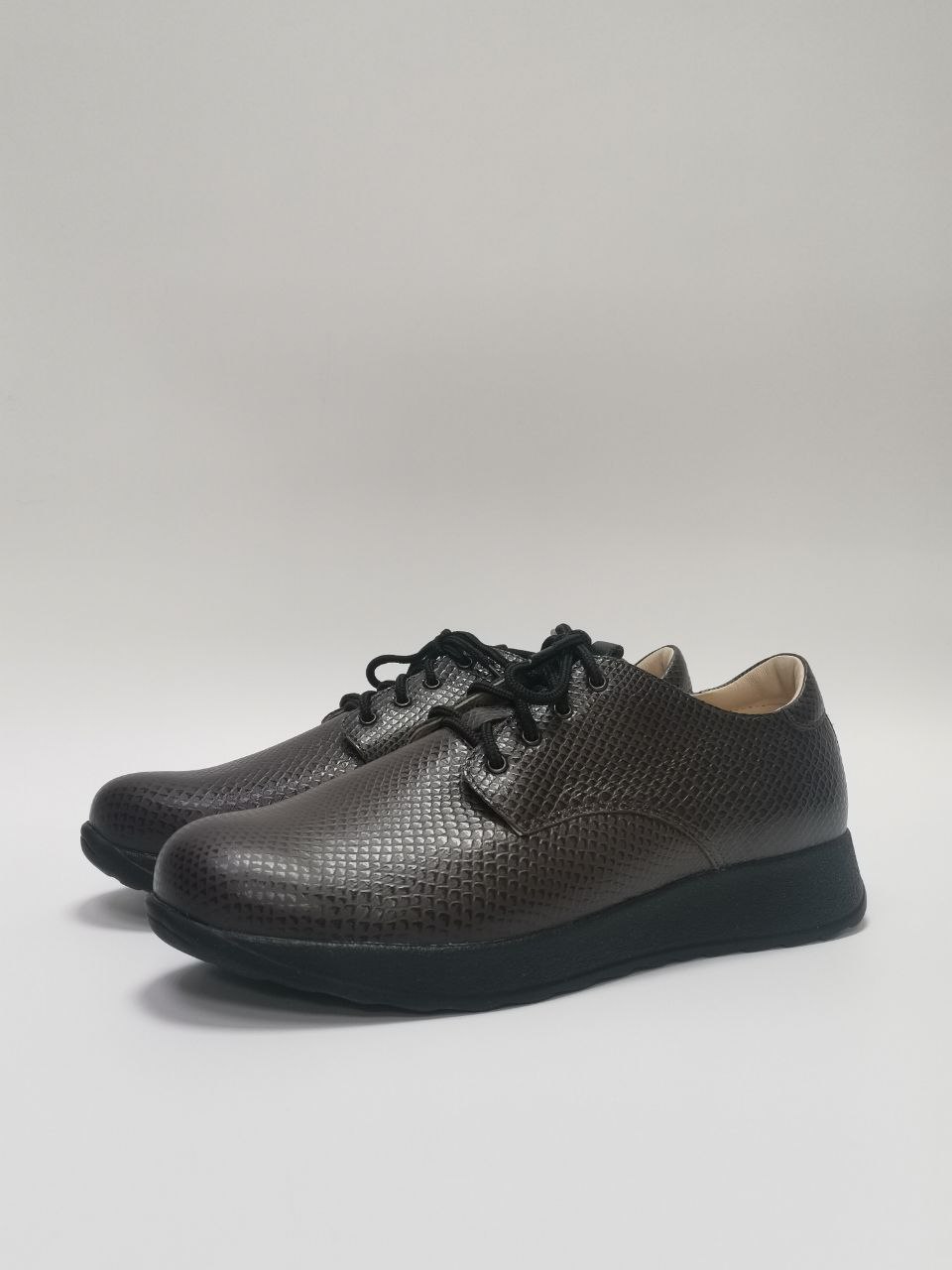 Полуботинки женские ортопедические малосложные Doctor Tomas DTD-351-8 цв.шоколад фото 4