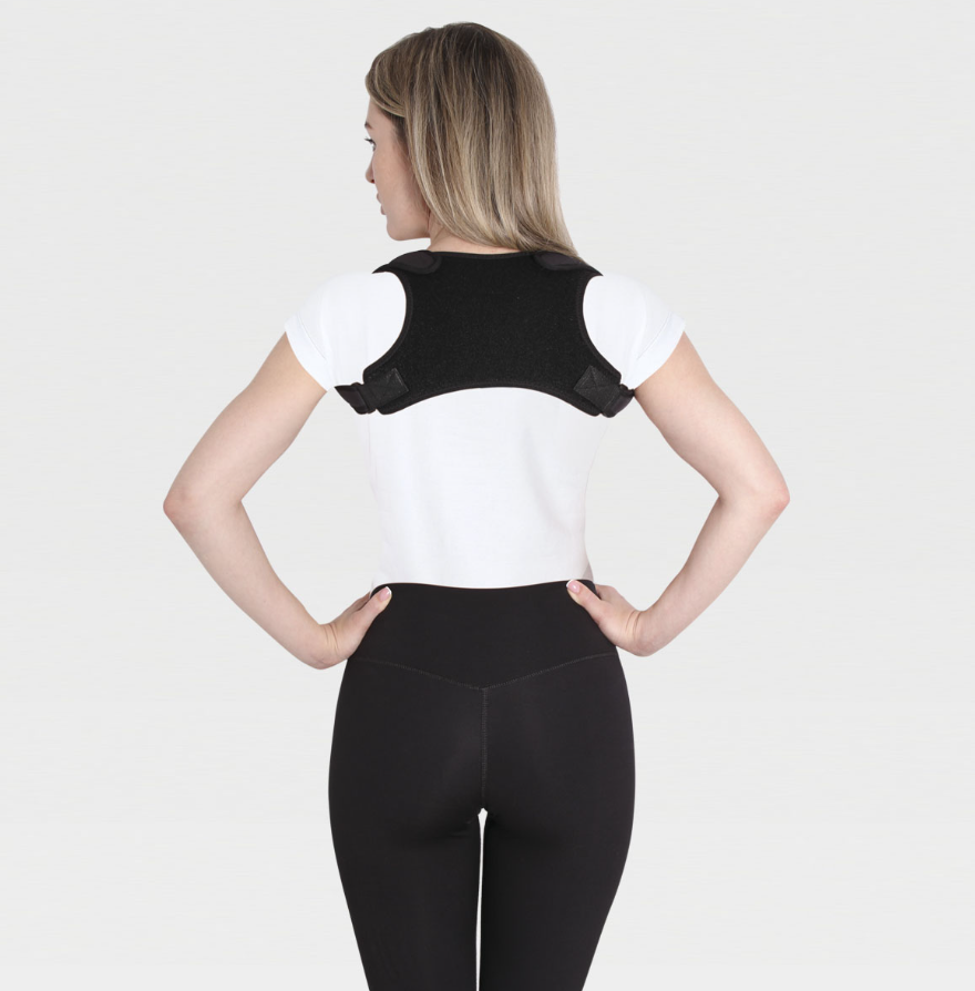 Корсет ортопедический (реклинатор) Ecoten КК-11, размер универсальный, черный фото 2