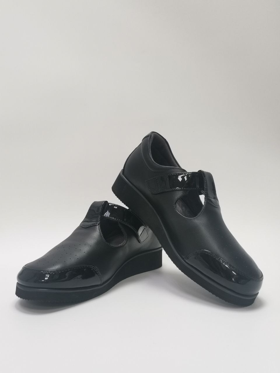 Полуботинки осенние женские цв. черный 8502-Л-501 СД фото 8