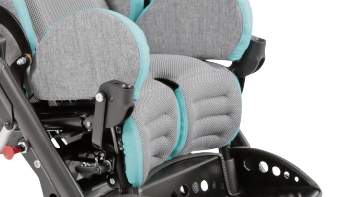 Обшивка кресла Кимба стандарт р.2 бирюзово-серая фото 1