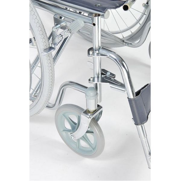 Инвалидная кресло-коляска с усиленной рамой FS975-51 фото 4