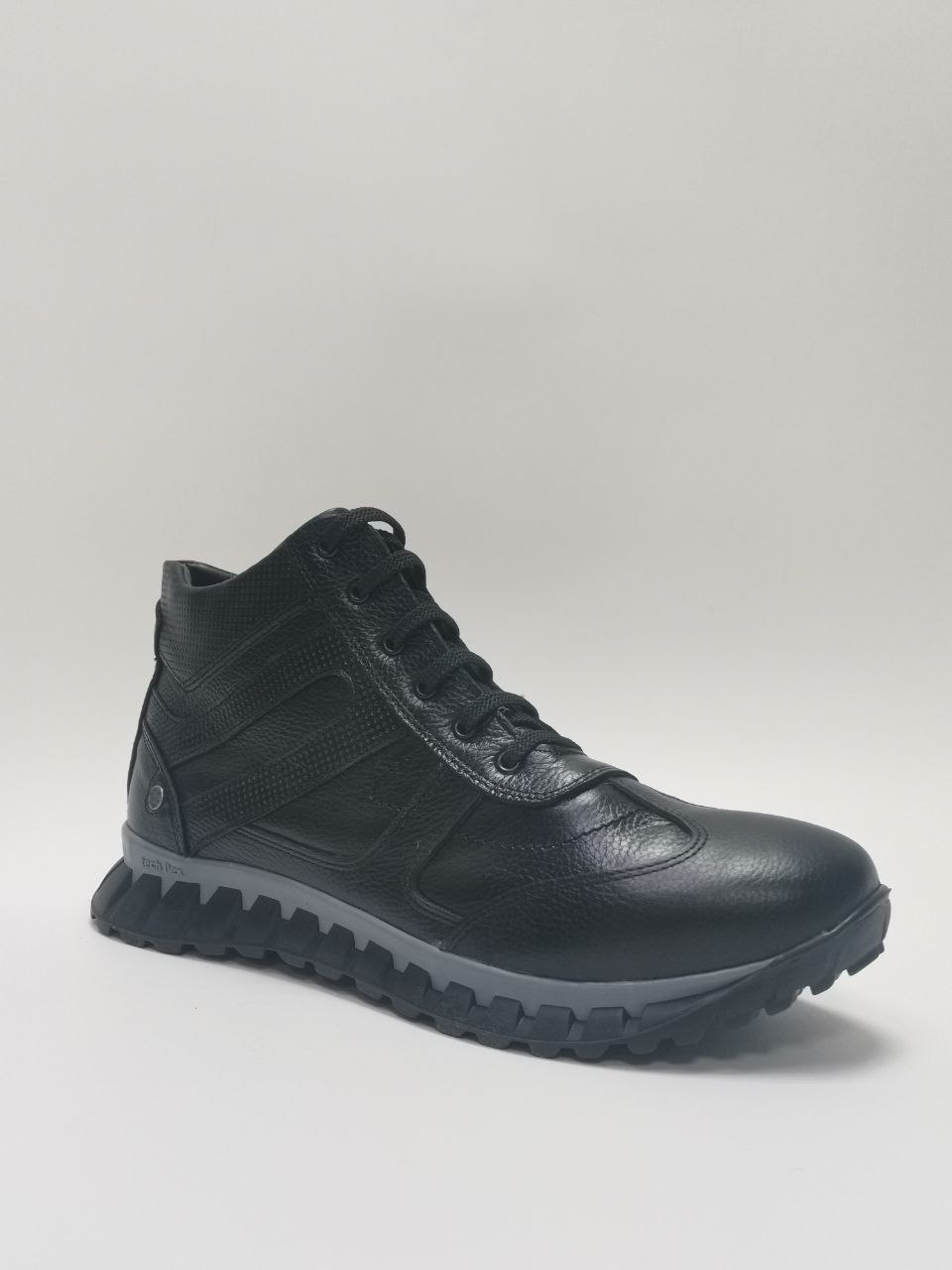 Ботинки ортопедические мужские демисезонные Ортомода 92460-Х-101 черные увеличенной полноты фото 1
