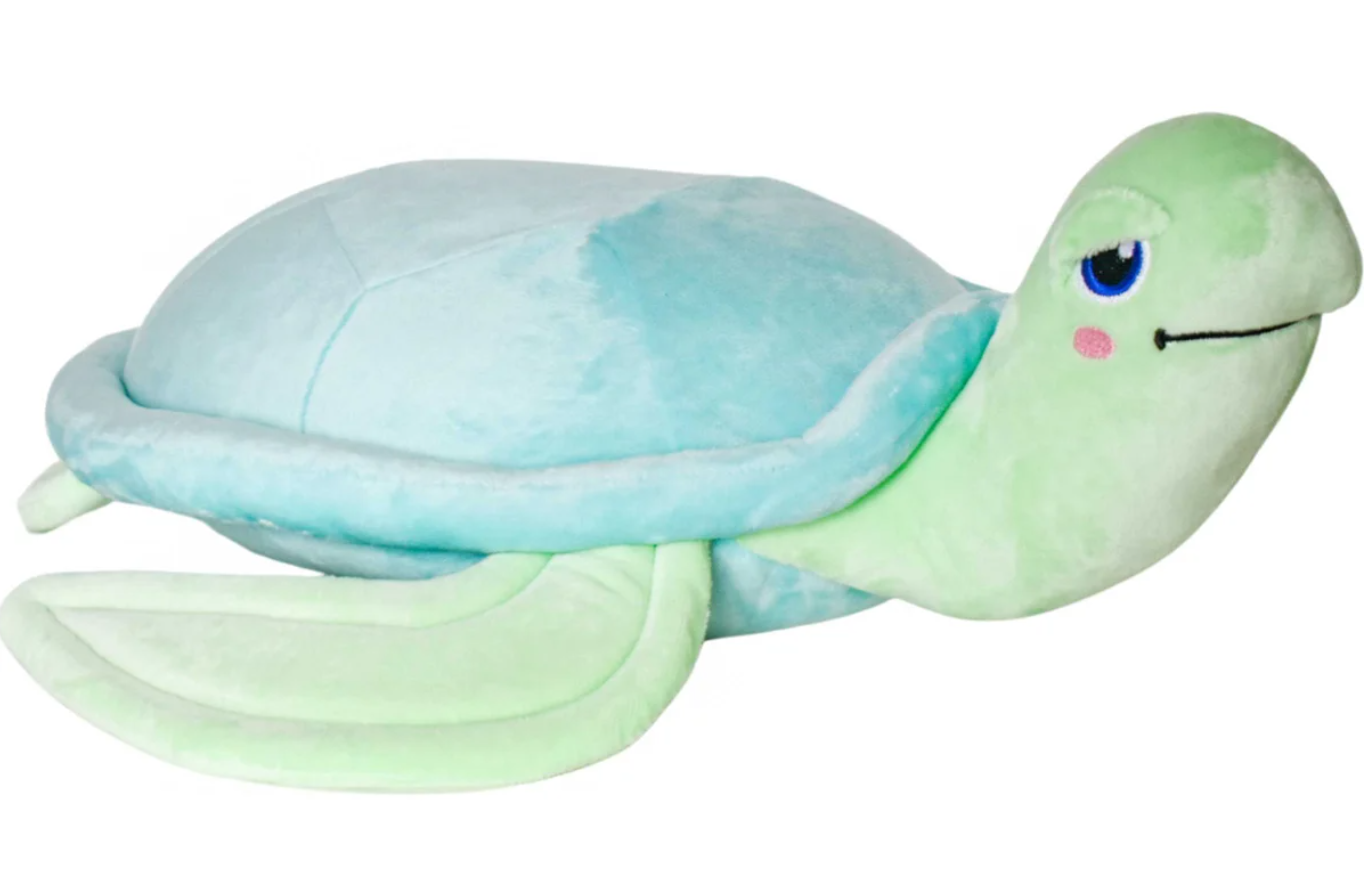 Подушка-игрушка Асветида Thalahsia "Черепаха", анатомическая, с эффектом памяти, 35x25 см фото 1